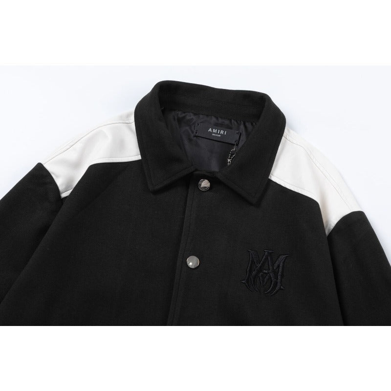 Amiri Jacket Spring and Autumn Jacket Men's and Women's Same