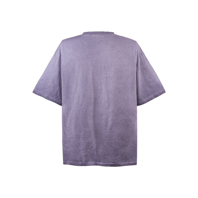 American vintage street T-shirt pure cotton retro men's and women's summer loose