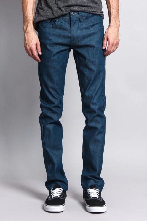 Essential Raw Denim Skinny Jeans