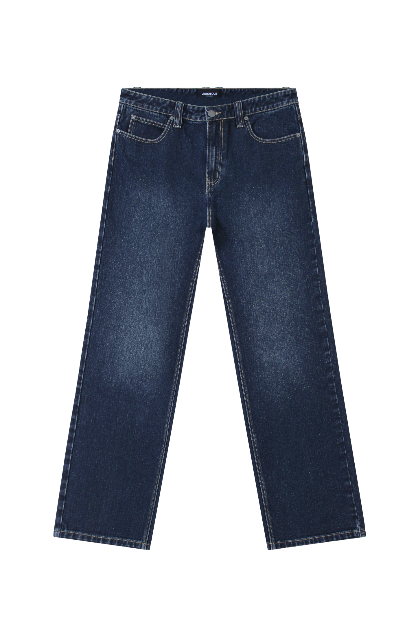 ATLAS Essential Baggy Denim Jeans - Midnight Indigo