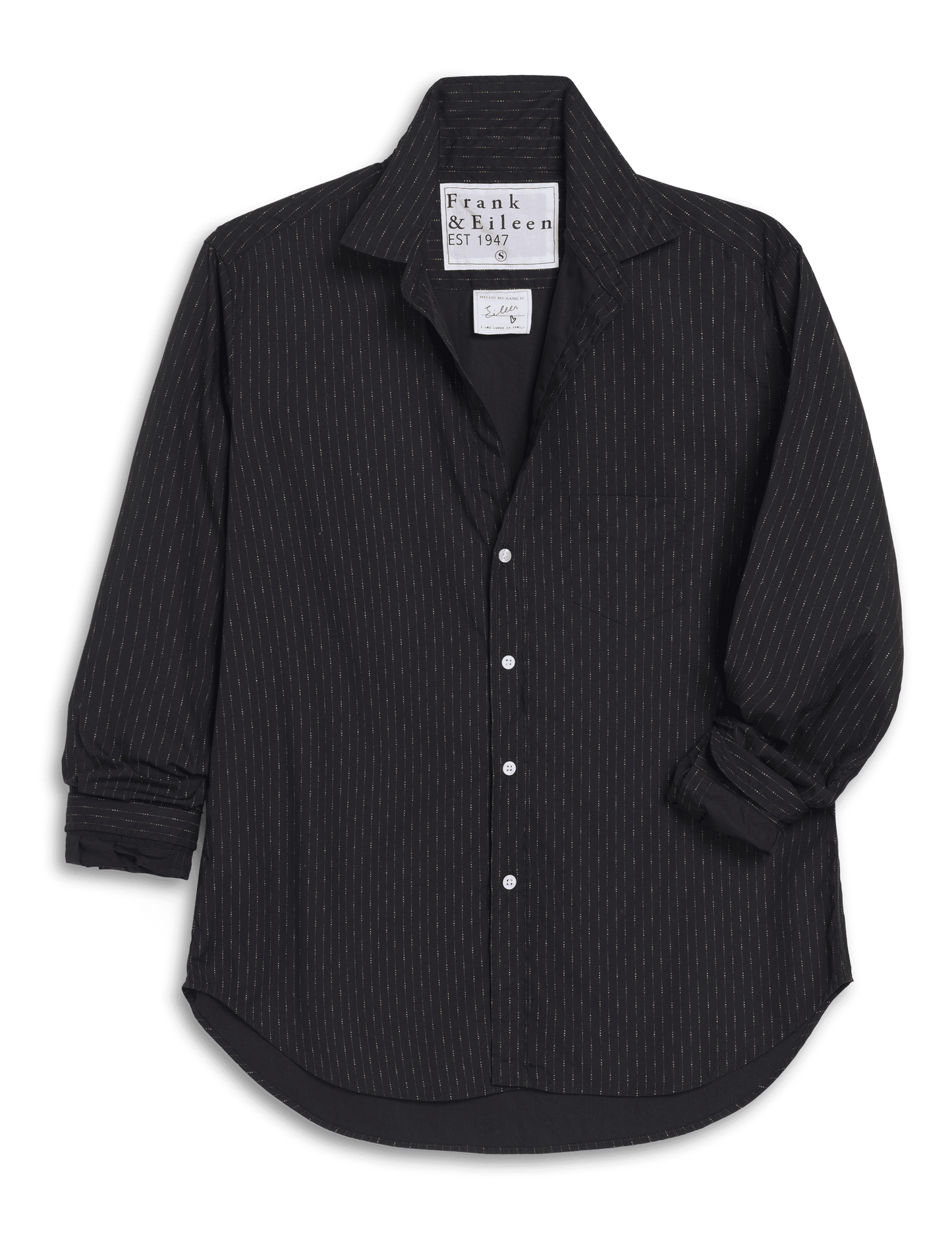 EILEEN Gold Multi Dot Black, Italian Cotton