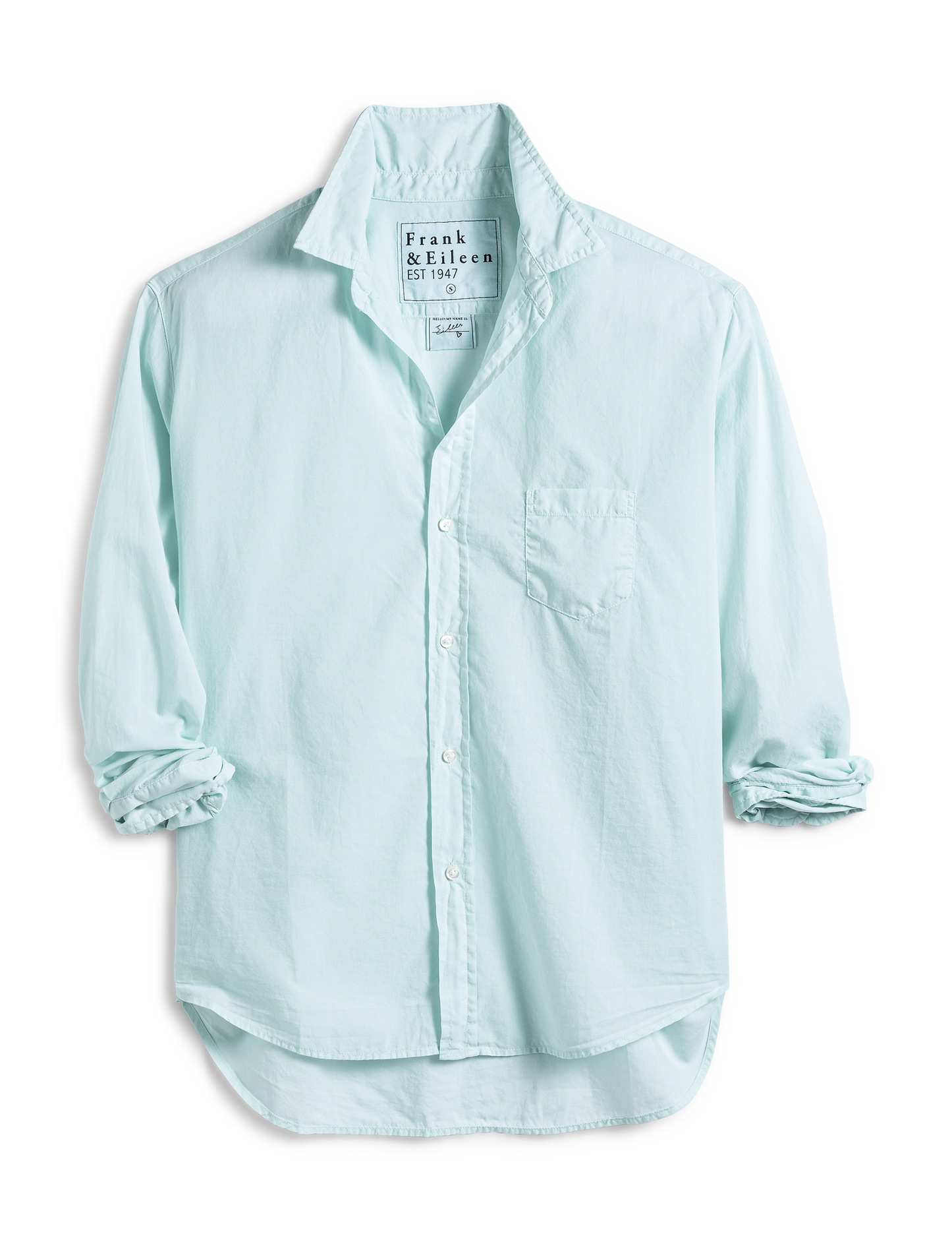 EILEEN Sea Glass, Italian Featherweight Poplin