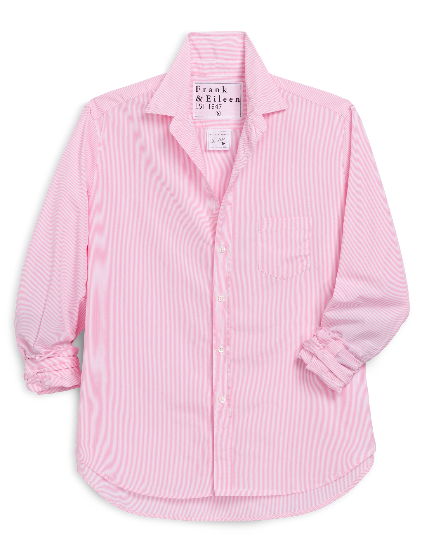 EILEEN Pink Stripe, Italian Cotton