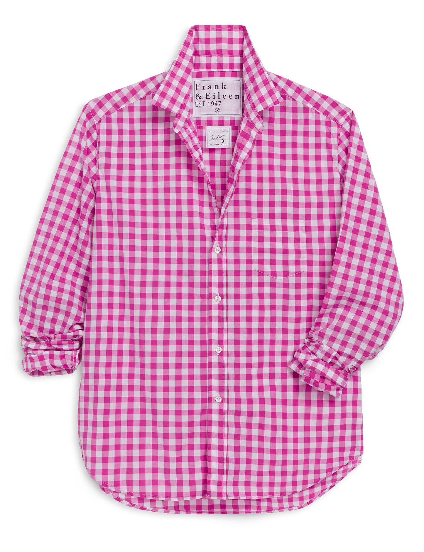 EILEEN Pink Check, Italian Superluxe