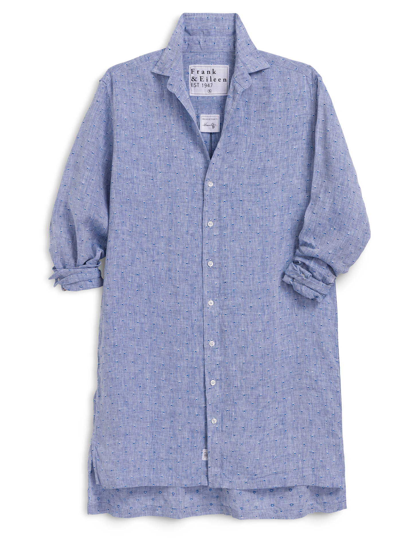 HUNTER Blue Hearts , Italian Classic Linen