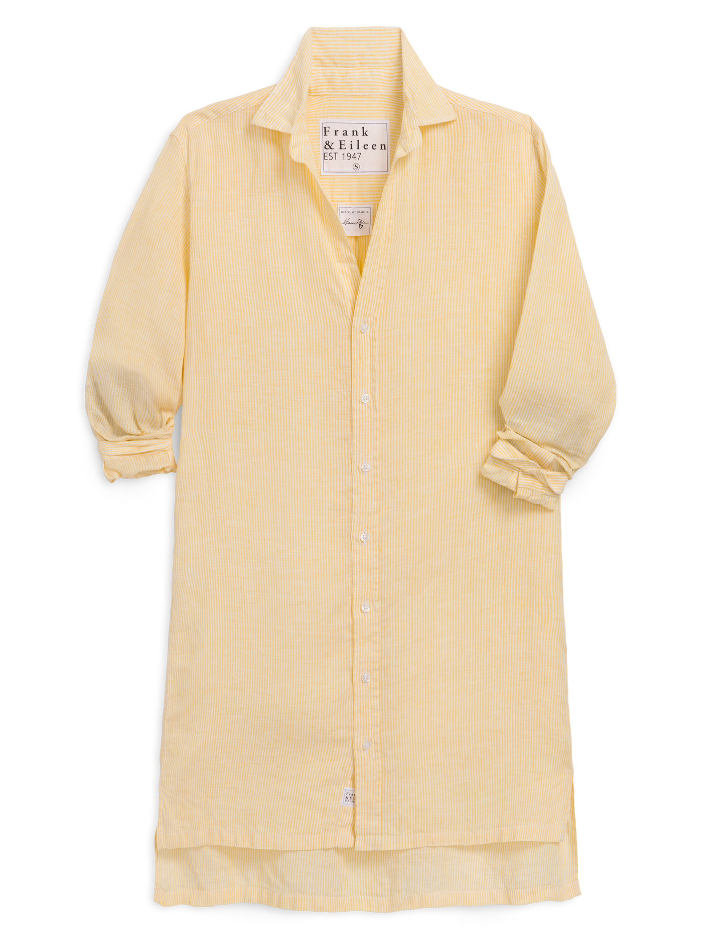 HUNTER Yellow Stripe, Italian Classic Linen