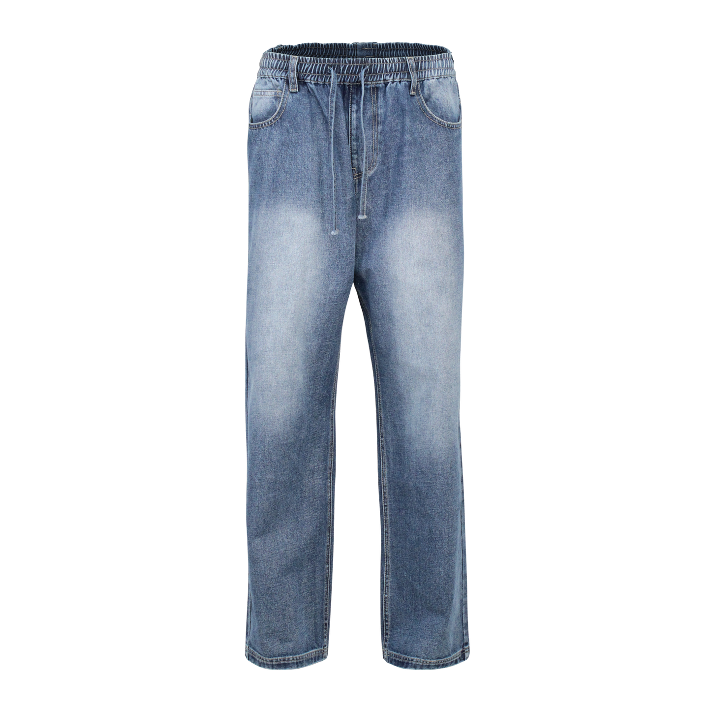 Baggy Fit Denim Joggers