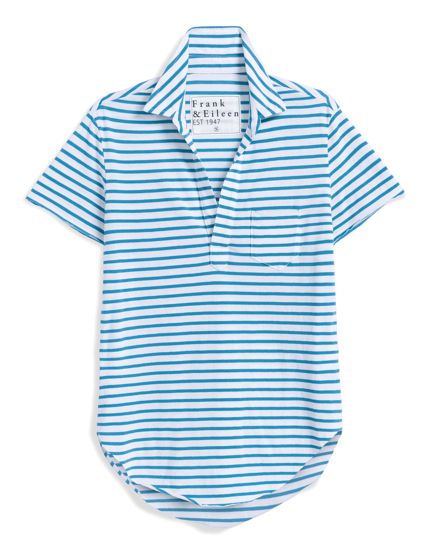 CHARLOTTE Turquoise Stripe, Vintage Jersey