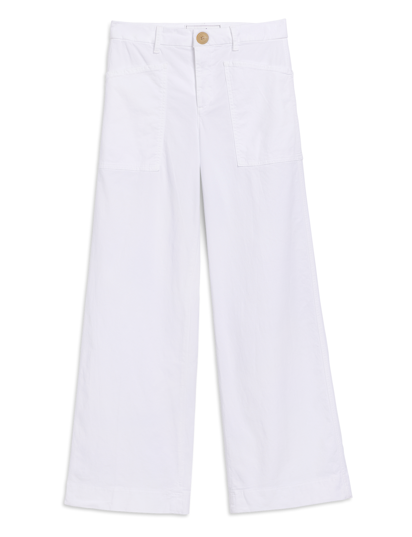 LIMERICK White, Italian Peached Twill
