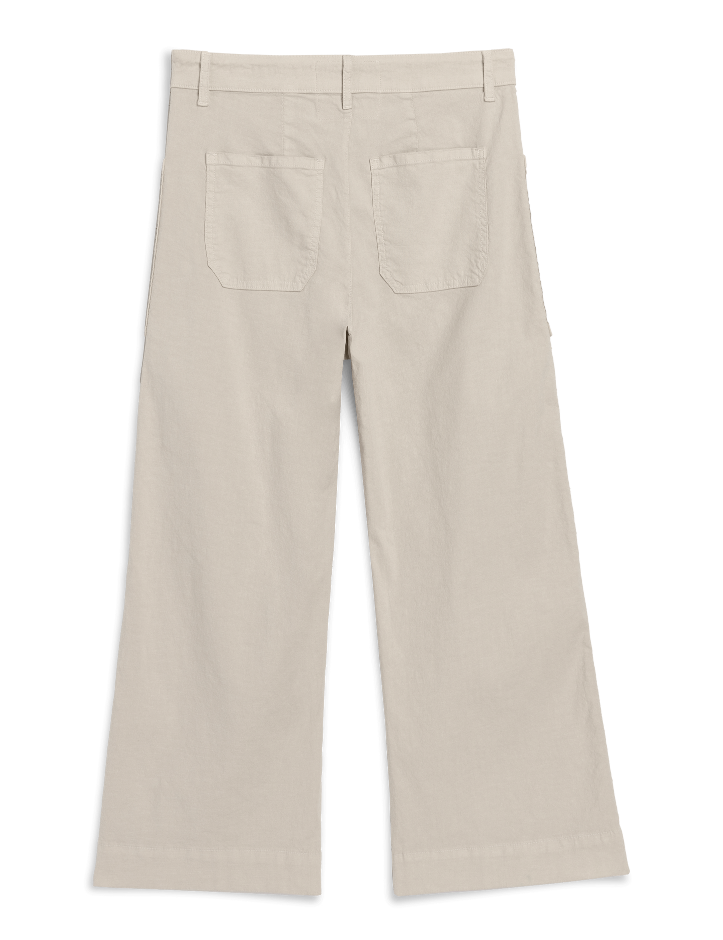 LIMERICK CROP Cement, Italian Performance Linen