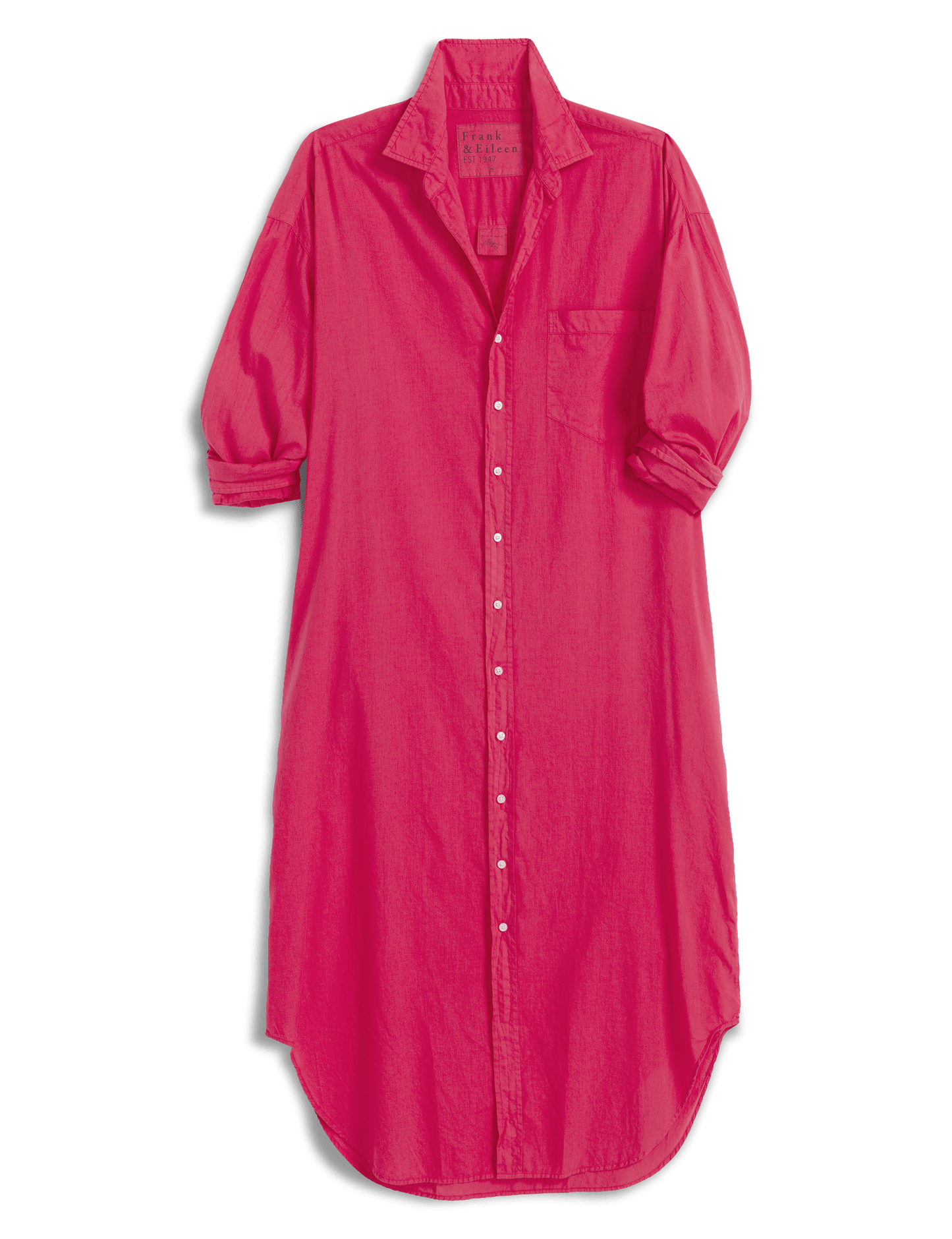 MEGAN Raspberry, Organic Voile
