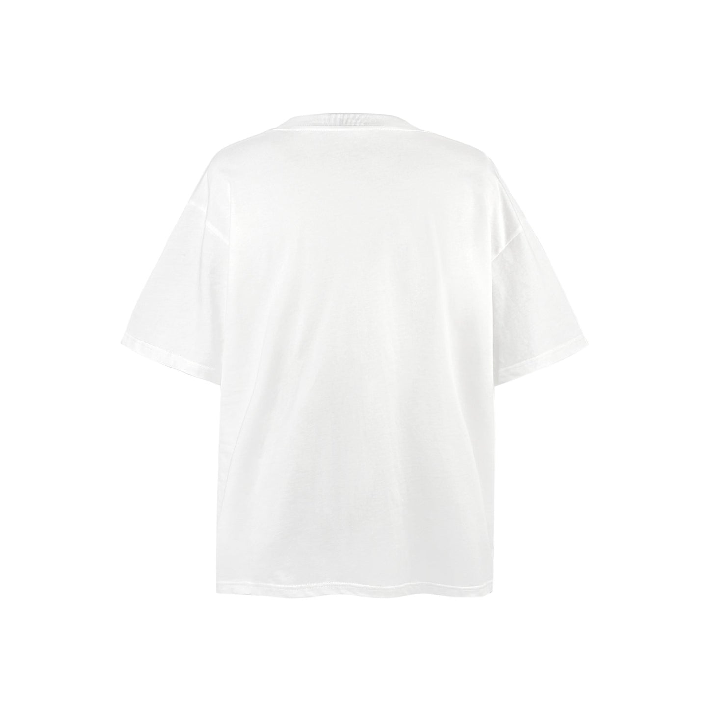 American vintage street T-shirt retro washed men's loose half-sleeves