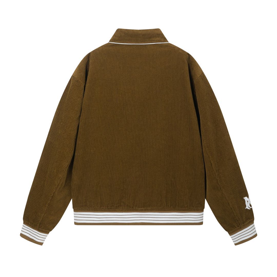 Amiri jacket fall and winter style lapel baseball uniform for men and women