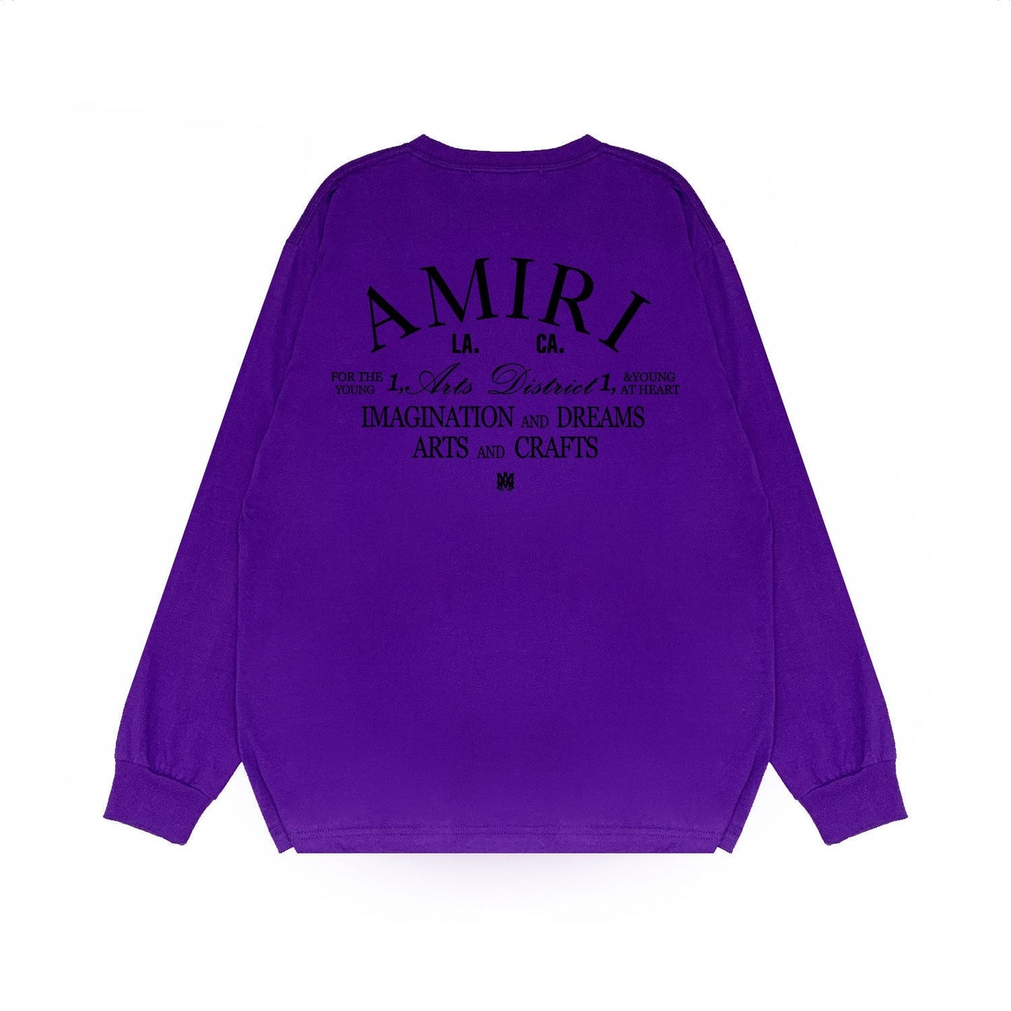 Amiri Long Sleeve Shirt Long Sleeve Long-Sleeved T-shirt Blouse
