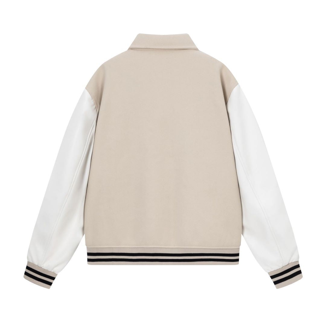 Amiri Jacket AMI lapel baseball jacket for men and women