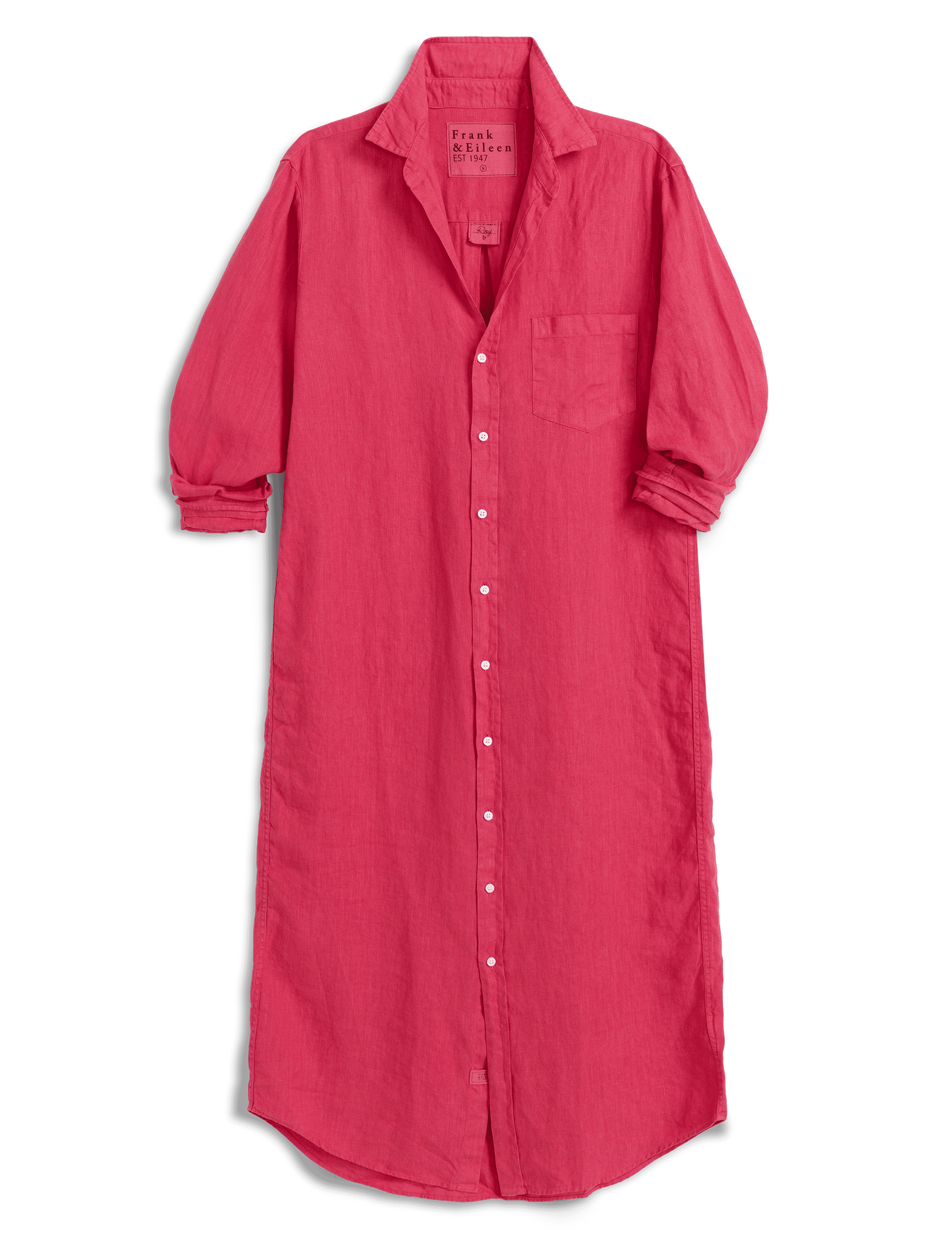 RORY Raspberry, Washed Linen