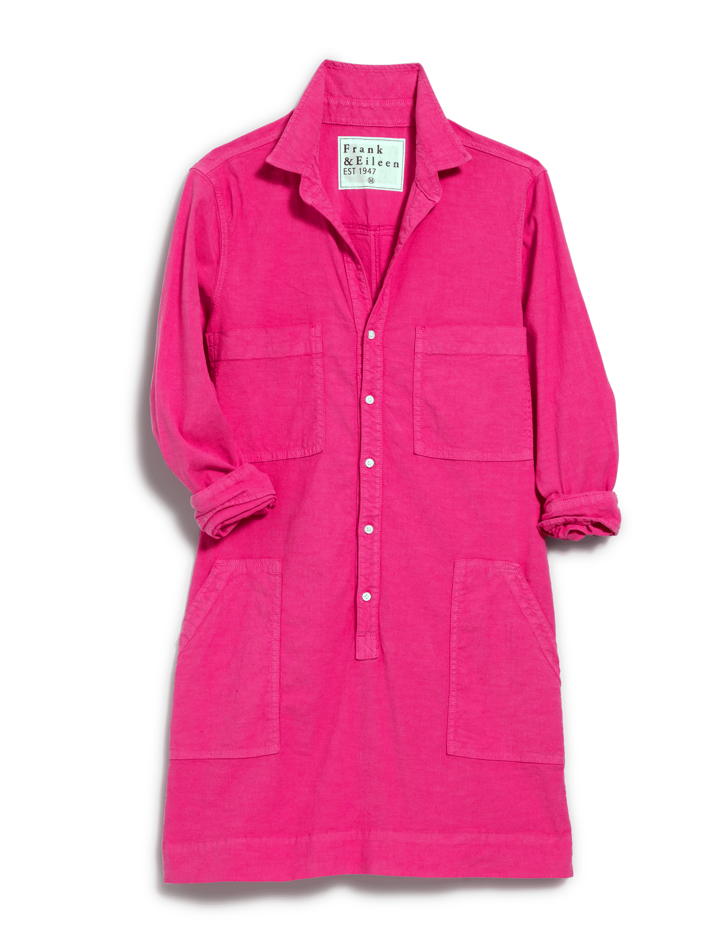 IRELAND DRESS Guava, Italian Performance Linen