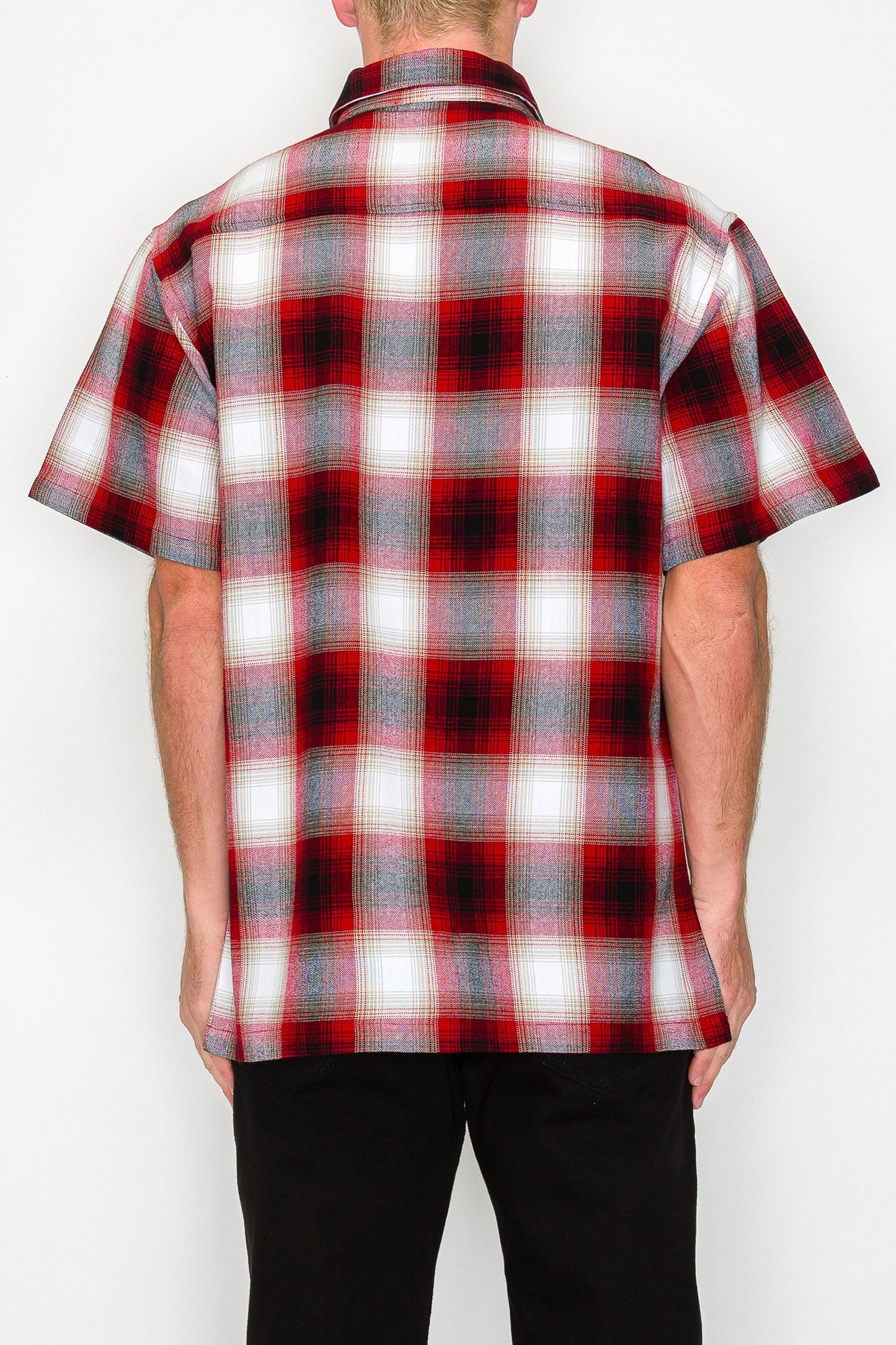 Plaid Short Sleeve Shirt