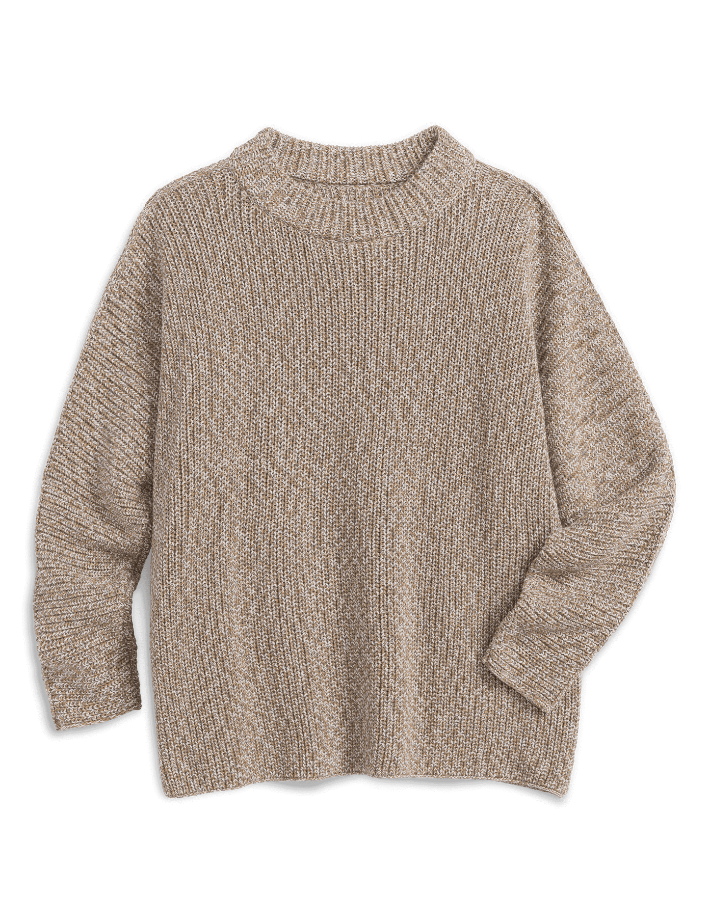 MONTECITO SWEATER Sandstone, Pure Italian Cotton