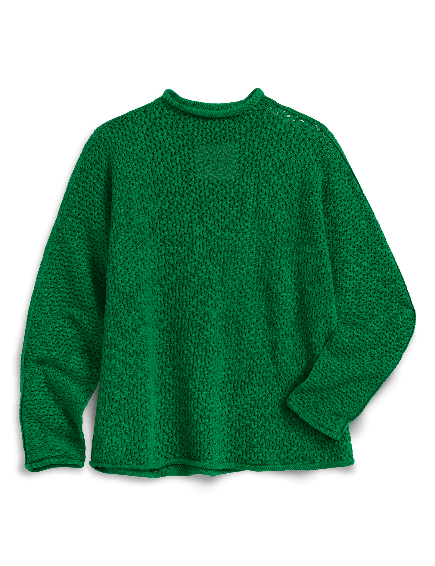 MONTEREY POINTELLE Kelly Green, Pure Italian Cotton