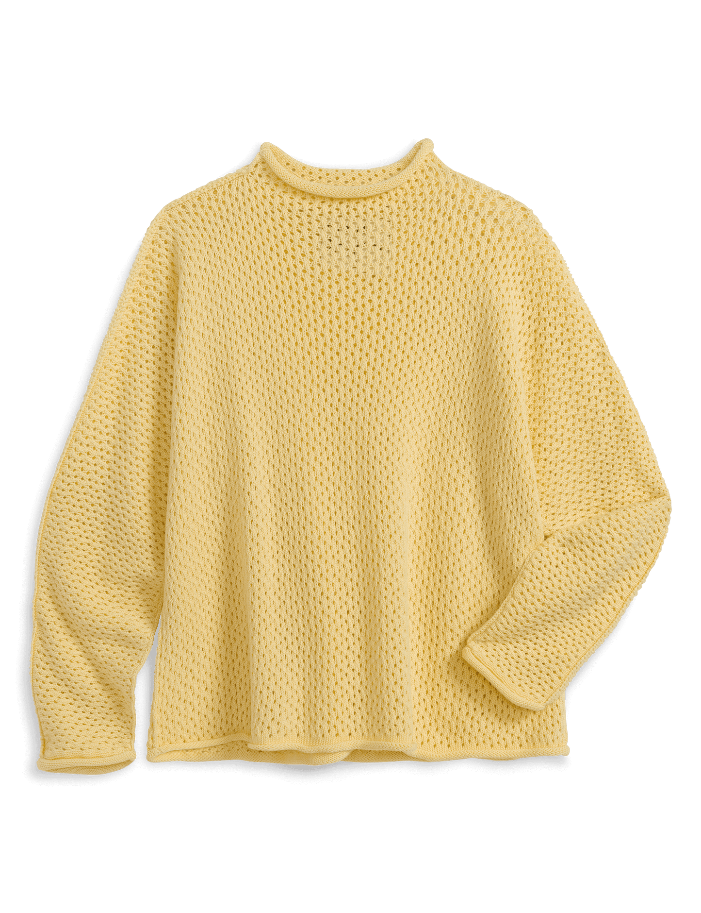 MONTEREY POINTELLE Lemon Yellow, Pure Italian Cotton