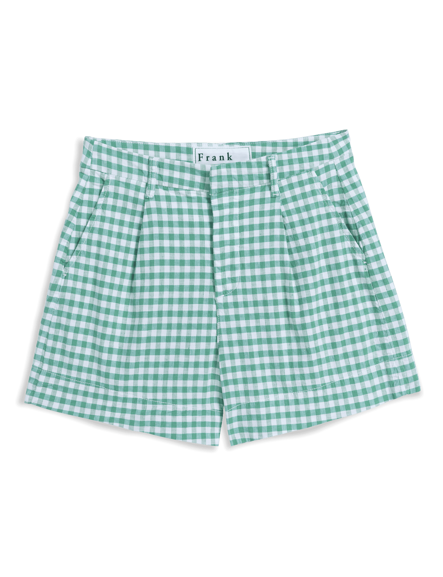 WATERFORD Green Gingham, Italian Performance Linen