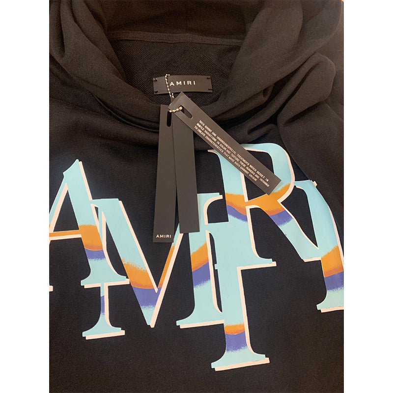 Amiri Hoodie High Street Fashion Prints