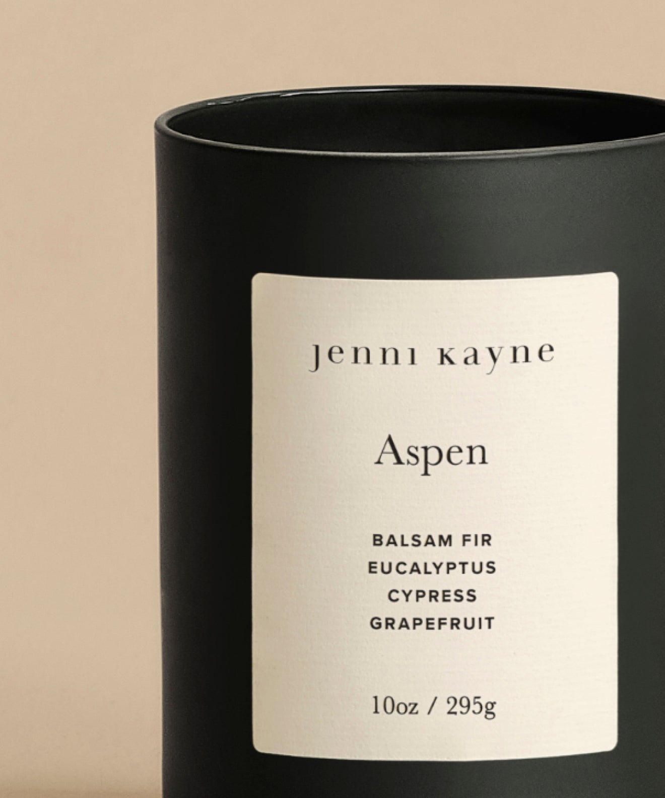 Aspen Glass Candle