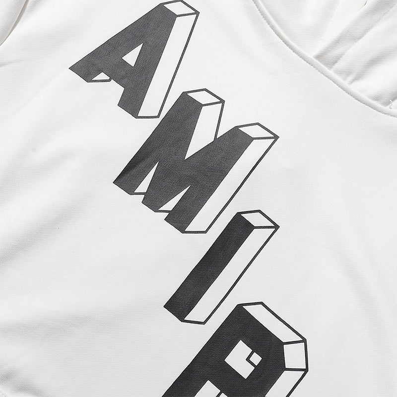 Amiri Hoodie High Street Fashion Prints