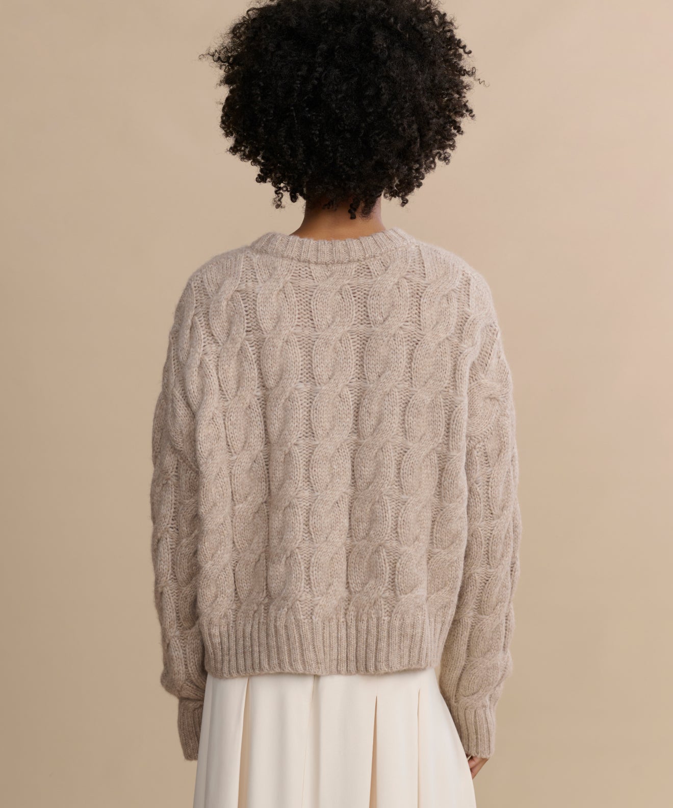 Cable Serena Crewneck
