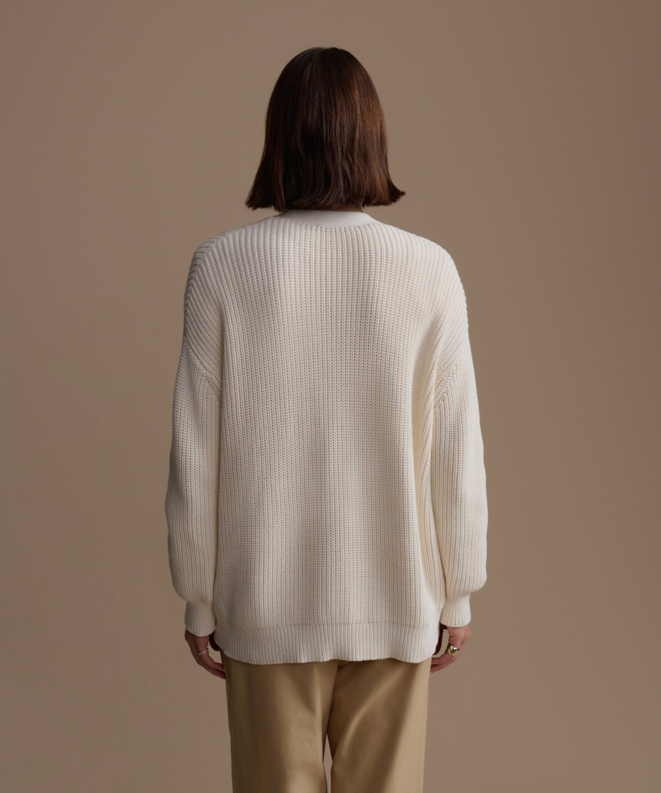 Cotton Cocoon Cardigan