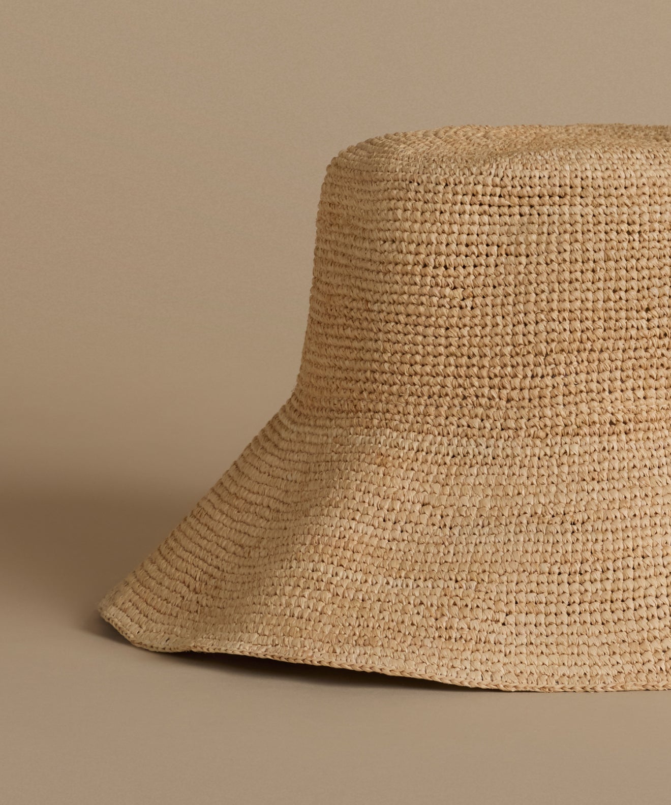Crochet Raffia Sun Hat
