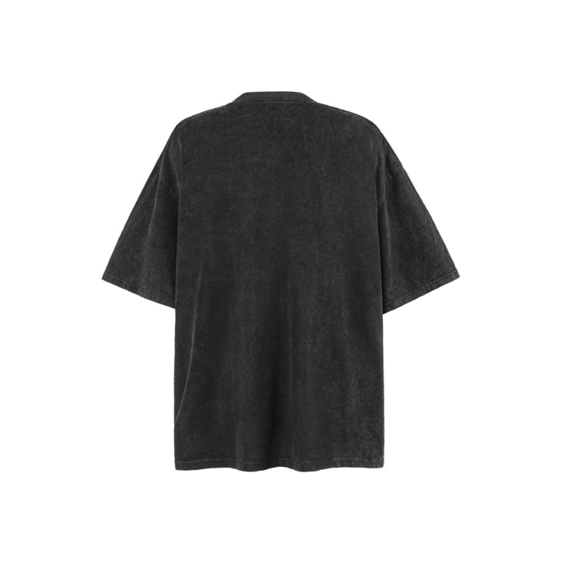 American vintage street T-shirt vintage men's loose summer