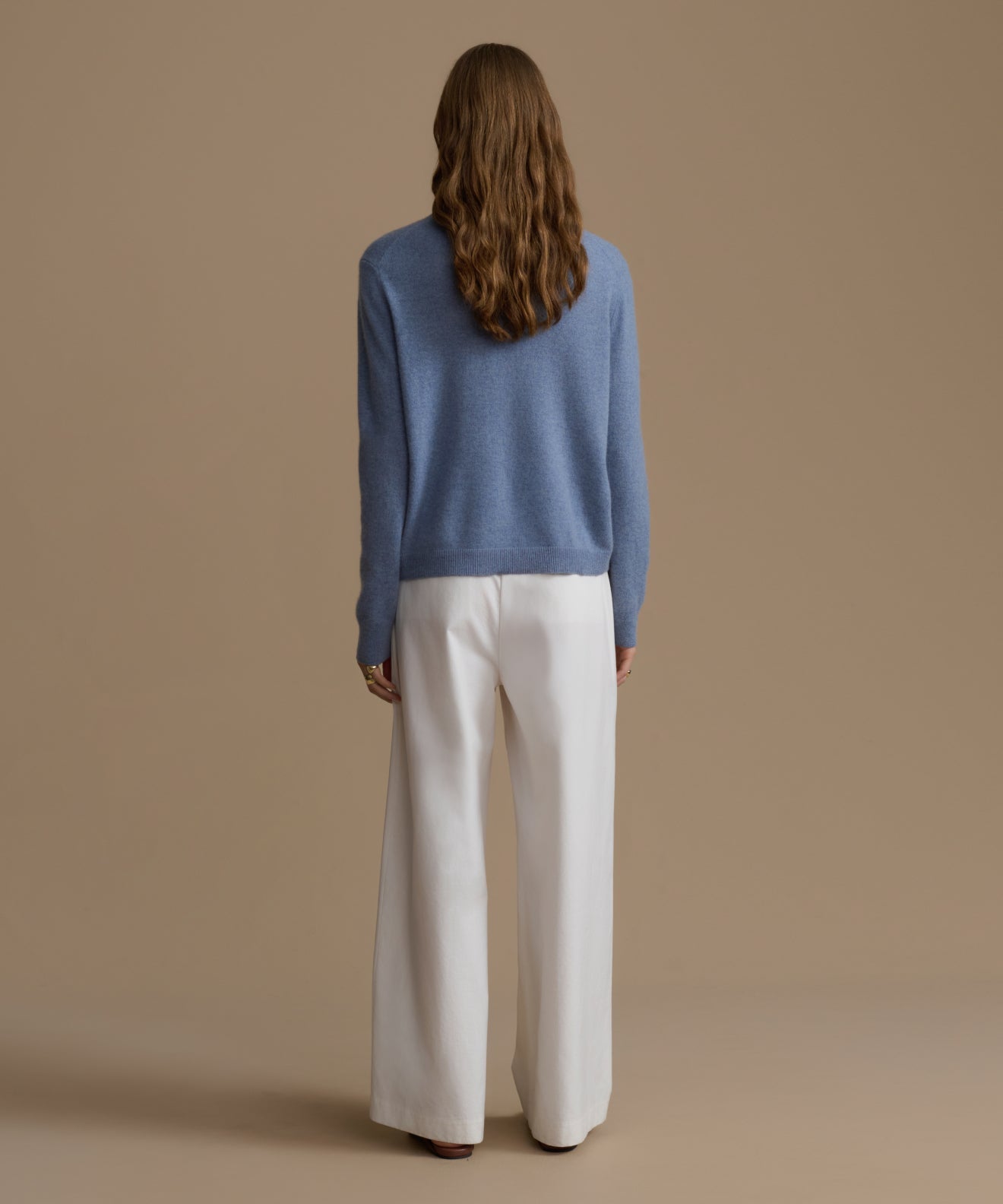 Flynn Cashmere V-Neck
