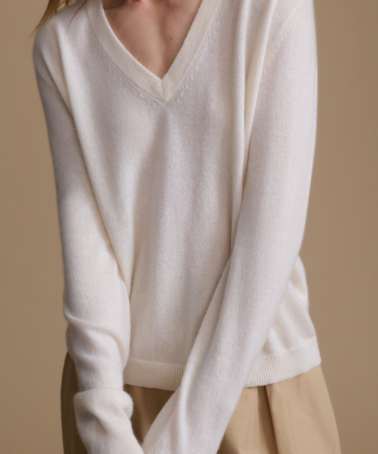 Flynn Cashmere V-Neck