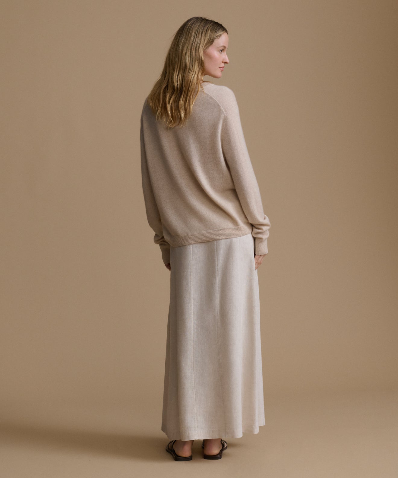 Flynn Cashmere V-Neck