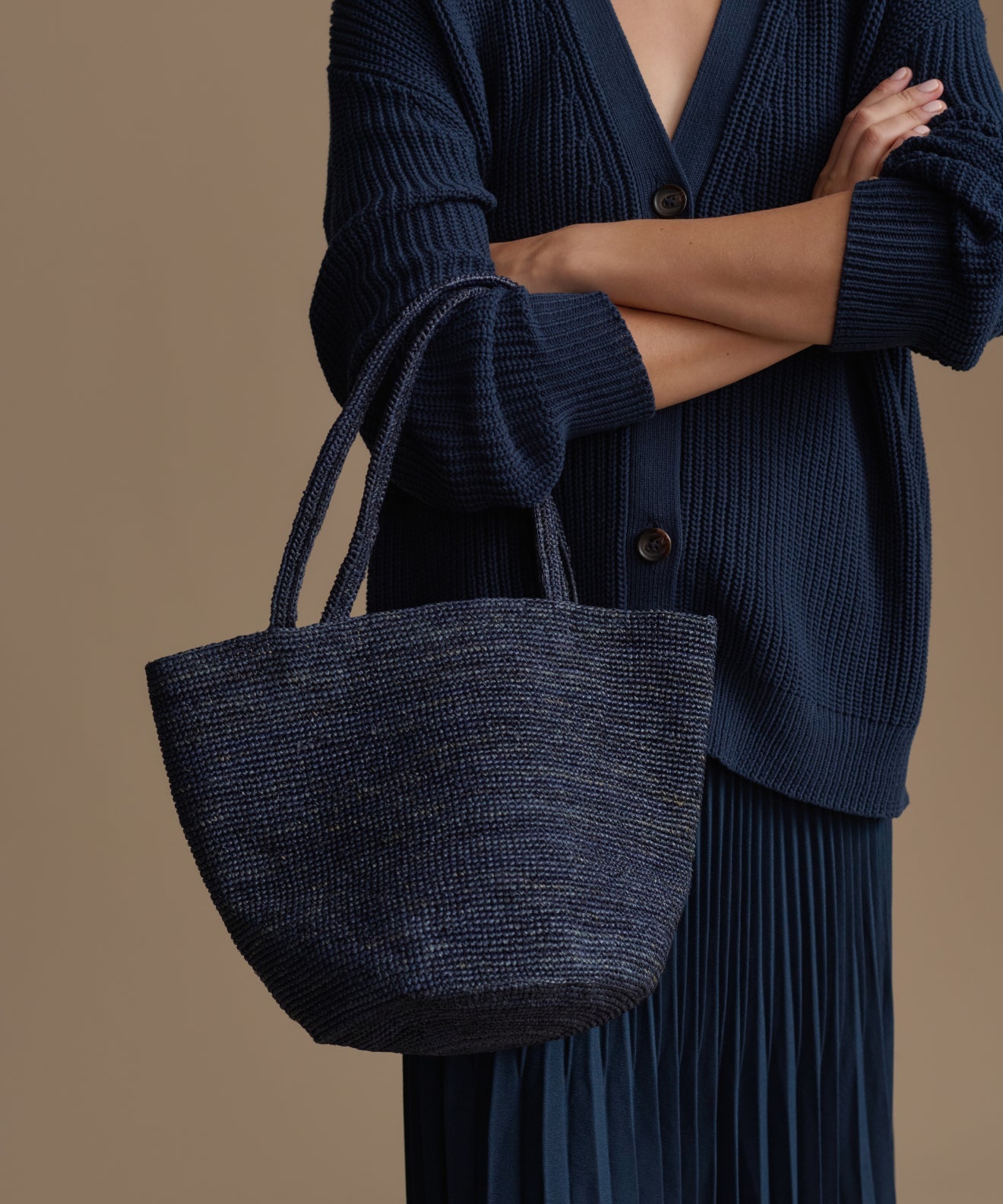 Hollis Raffia Bag