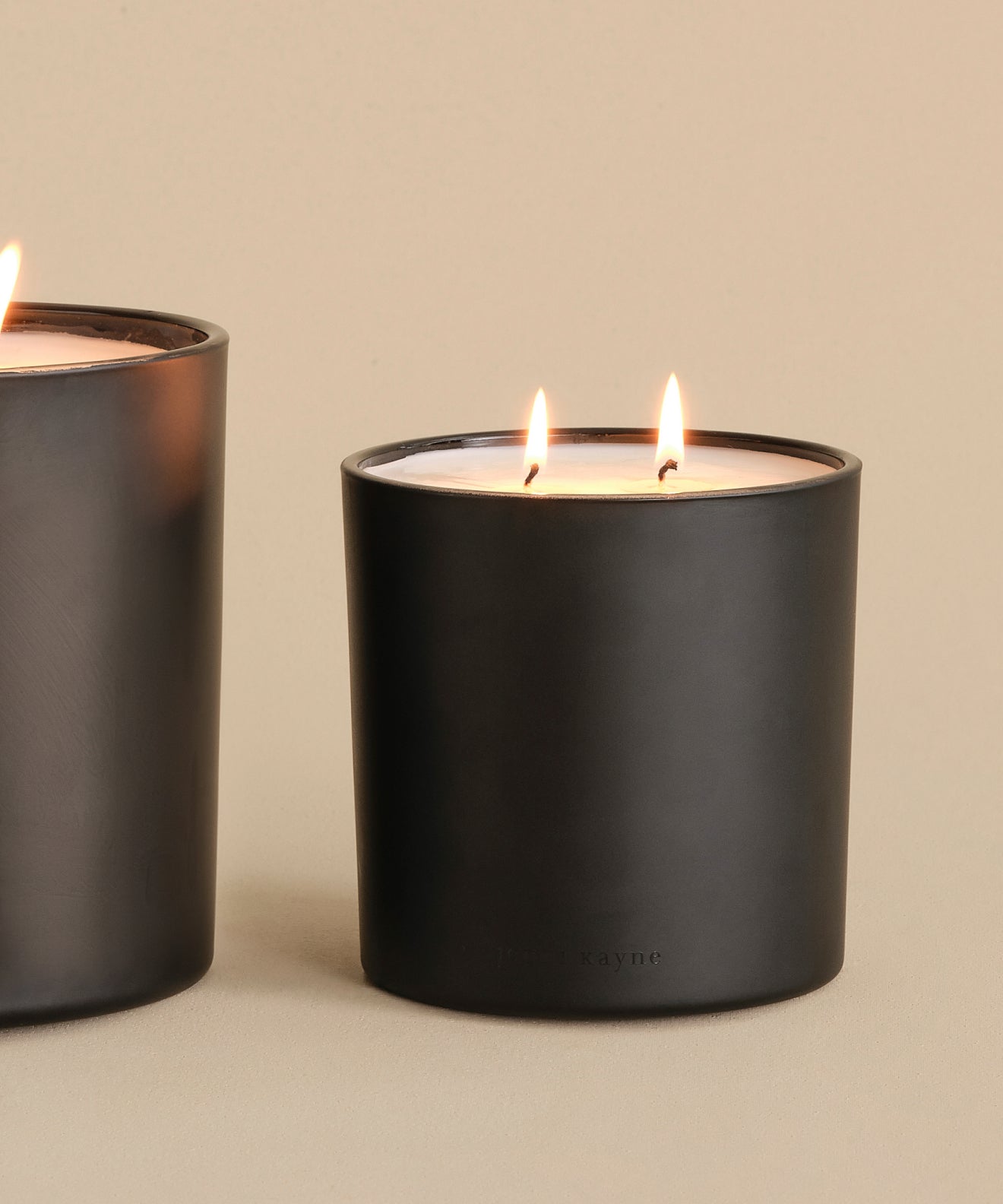 Large Aspen Glass Candle