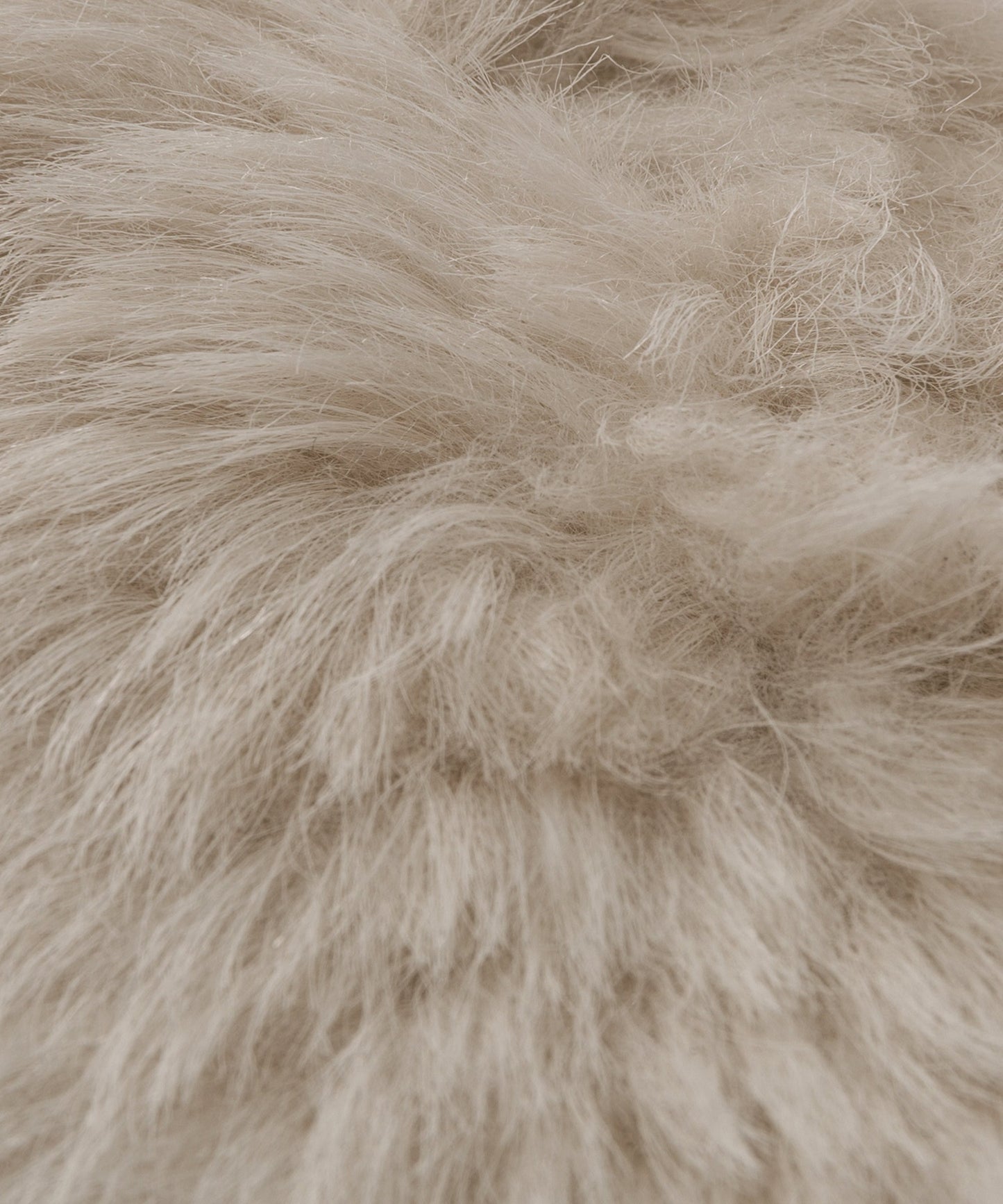 Fabric Swatch Light Taupe Shearling