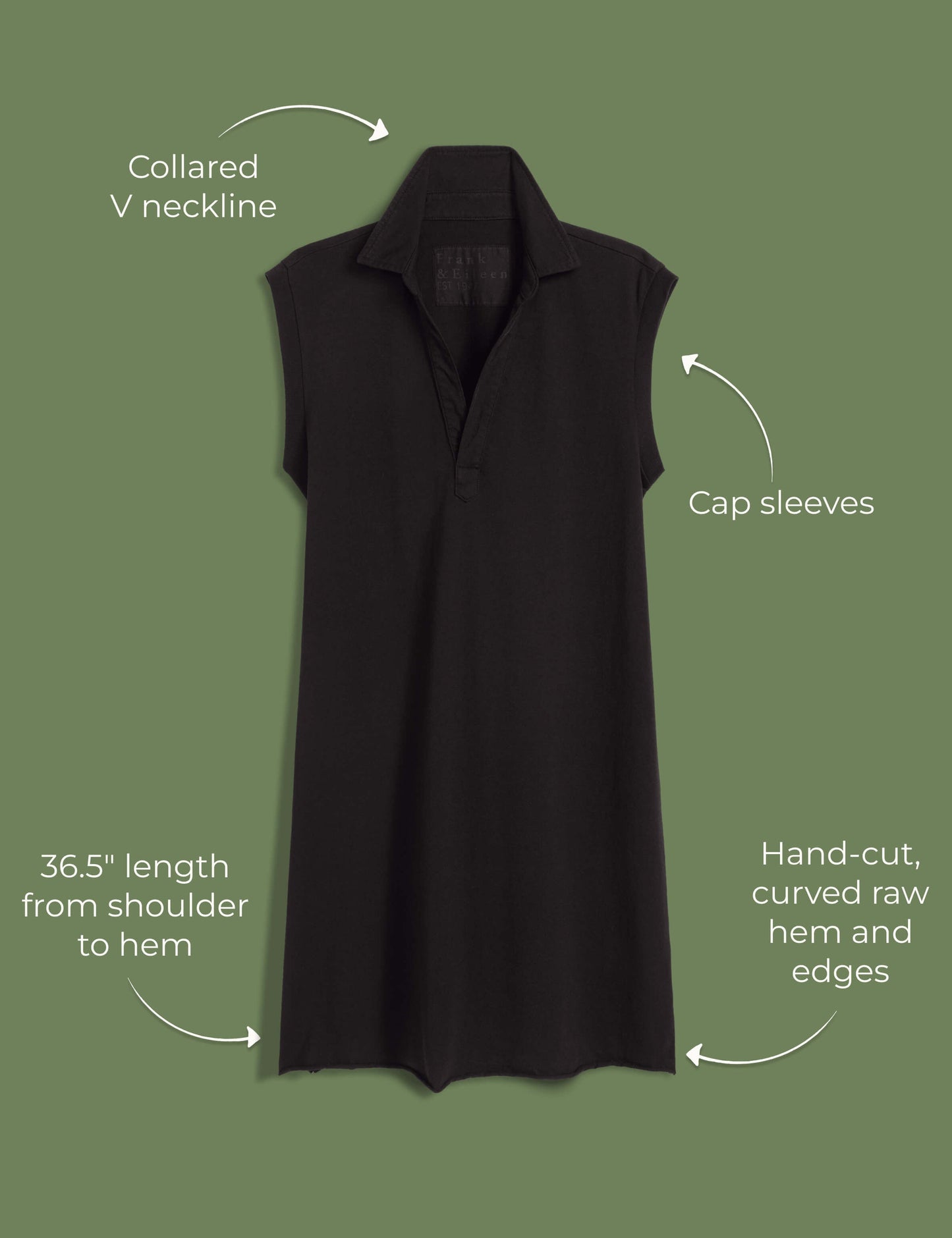 MINI LILY Black, Vintage Jersey