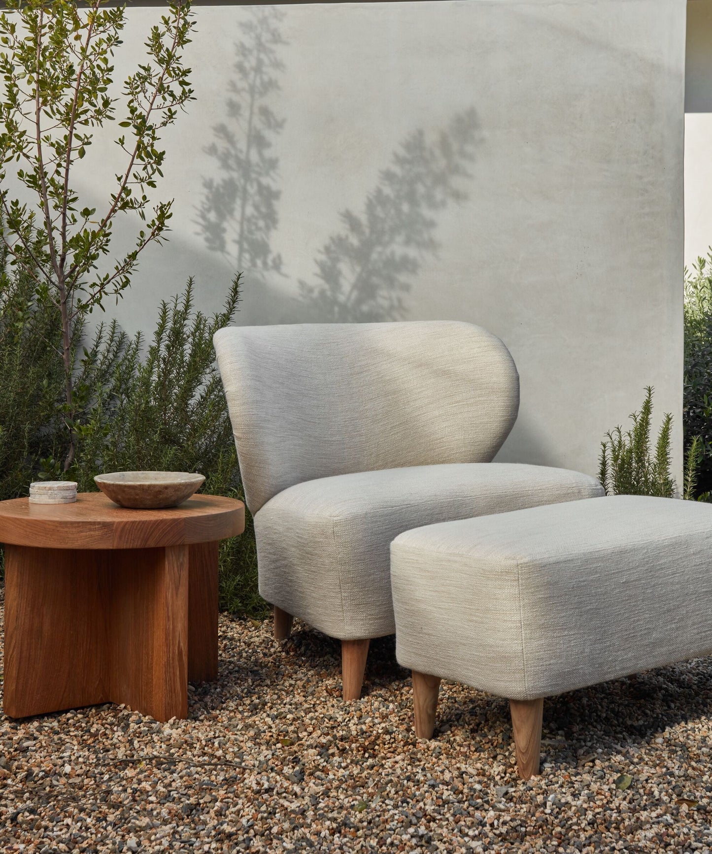 Outdoor Brentwood Ottoman