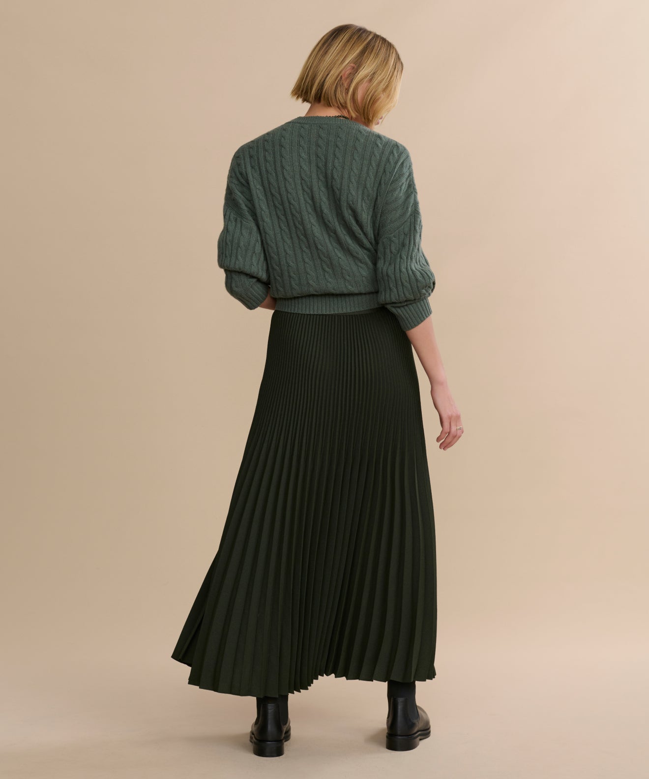 Pleated Skirt