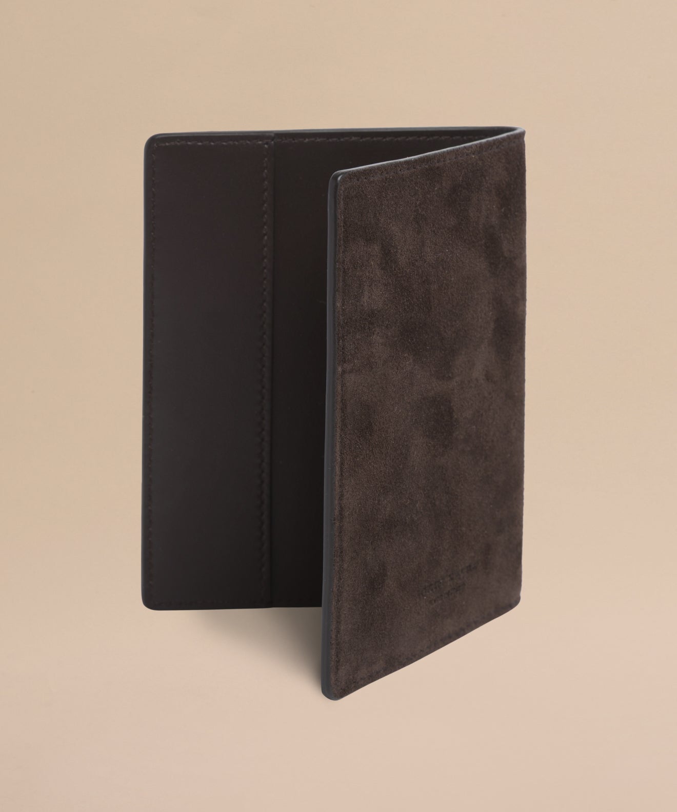 Suede Passport Holder