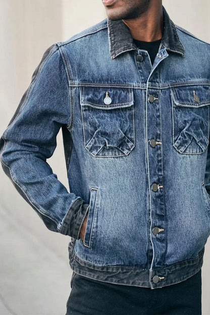 Two Tone Denim Jacket