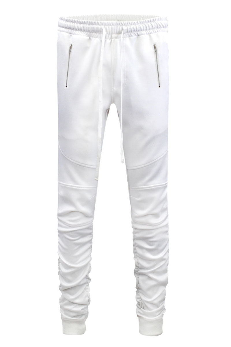 Bungee Track Pants - White