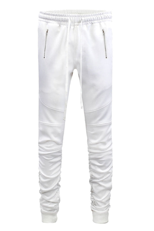 Bungee Track Pants - White