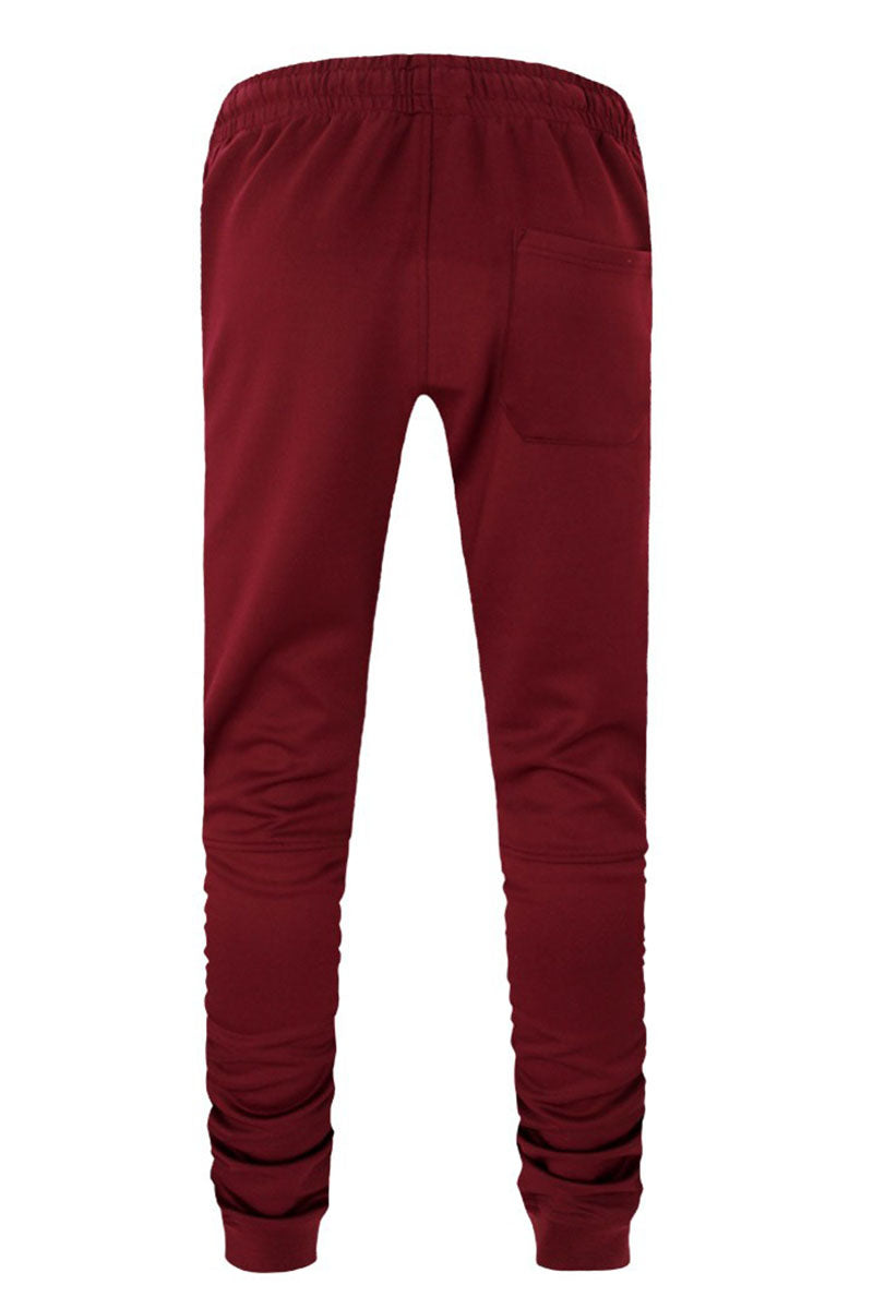Bungee Track Pants - Burgundy