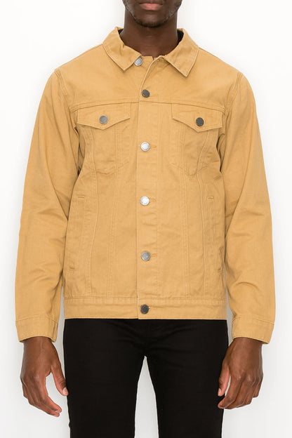 Essential Colored Denim Jacket