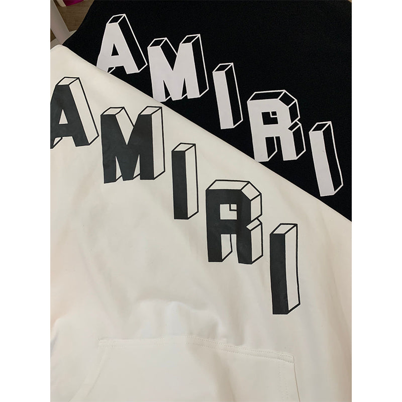 Amiri Hoodie High Street Fashion Prints