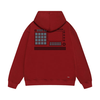 Amiri Hoodie Printed Trendy Pure Cotton
